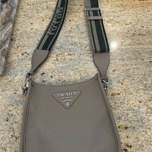 PRADA AUTHENTIC CROSSBODY - color stone